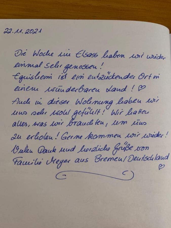 Gite Edelweiss A Eguisheim Eksteriør billede